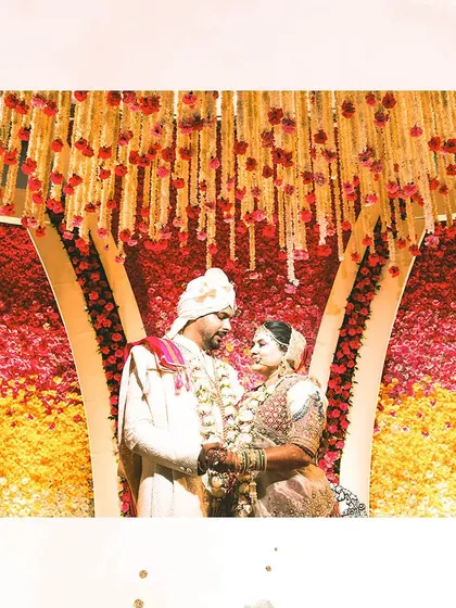 Ombré, just like blending one color hue to another, we celebrated two beautiful lives blending into one blissful union.