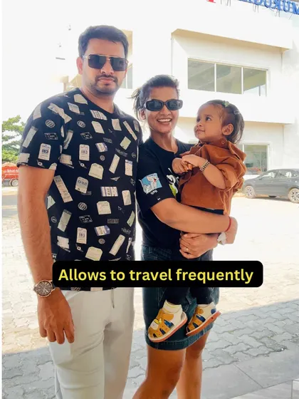 A fit and healthy lifestyle allows my family and me to travel more frequently and enjoy every moment. It's about being free from disease and full of energy to explore the world.