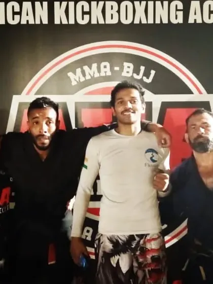 After the Goa Beach Fight tournament with some respected BJJ black belt coaches.