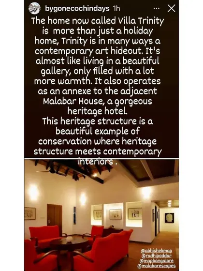 The project is described as a "contemporary art hideout," more than just a holiday home. This highlights the successful fusion of heritage conservation with contemporary interiors, creating a space with warmth and character.