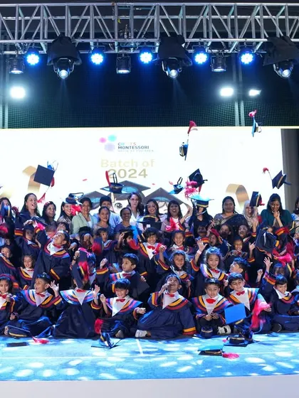 A proud milestone! Our graduates celebrate the culmination of their Montessori journey, ready for the next chapter. This ceremony honors their growth, independence, and love for learning.