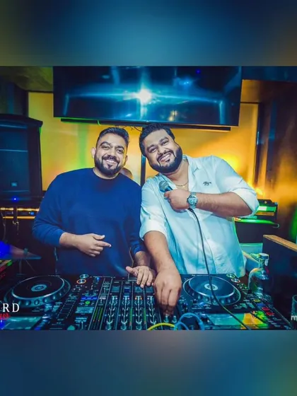 Me and the host for the night, making sure the party is a success. Teamwork makes the dream work.