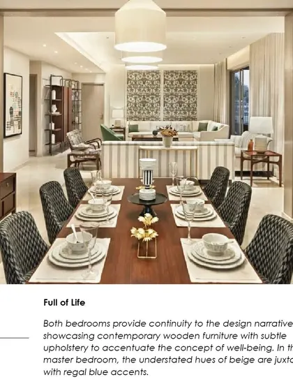 A magazine feature snippet from Architect and Interiors India on our Max128 apartment project.