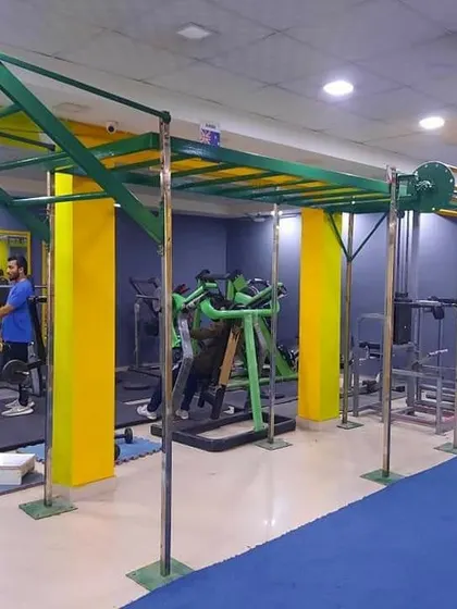 A close look at our custom-built monkey bar rig. It's a great tool for developing upper body and grip strength, essential for both martial arts and overall functional fitness.
