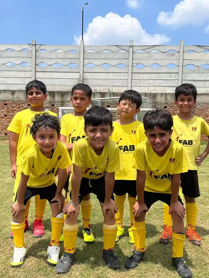 Our team at the Pride Cup Tournament in Gurgaon. It was inspiring to watch them play with such enthusiasm and sportsmanship.