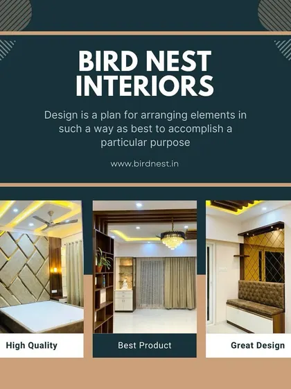 We believe that good design is about how it works, not just how it looks. This collage shows a bedroom, living room, and seating nook that are both beautiful and purposeful.