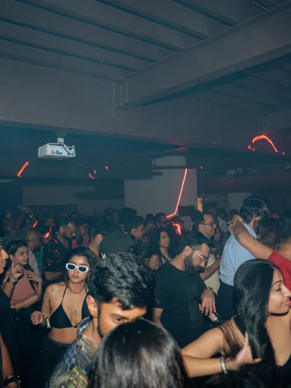 A packed floor at The Burrow. Every person in the room contributes to the overall energy of the night.