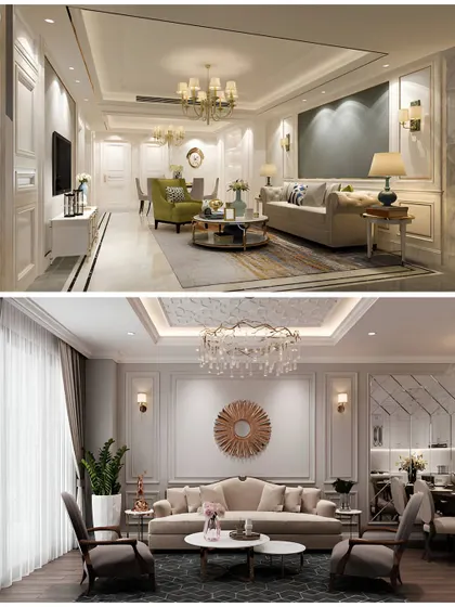 A collection of living and dining spaces I have designed. Each one blends unique color palettes, luxurious textures, and thoughtful layouts to create homes that are as refined and comfortable as they look.