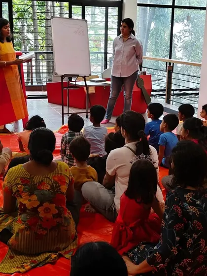 A wide view of the engaged audience during the book launch event.