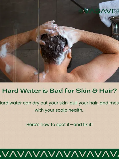 Many people in Bangalore ask me if hard water is bad for their skin and hair. The answer is yes, the high mineral content can cause dryness, dullness, and scalp issues. This series explains how to spot it and fix it.