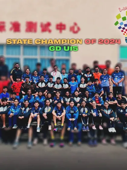 A group photo of the State Champion team of 2024 for GD U15, a testament to the collective strength of our players.