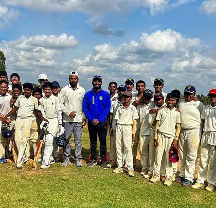 Scenes from our U-14 cricket practice matches. These games are essential for honing skills and building team cohesion before competitive tournaments.