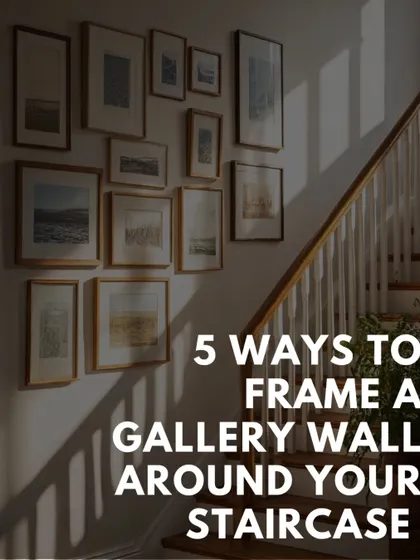 The wall along your staircase holds immense design potential. Discover five creative ways to transform this often-overlooked space into an unforgettable canvas of memories, art, and personal style.