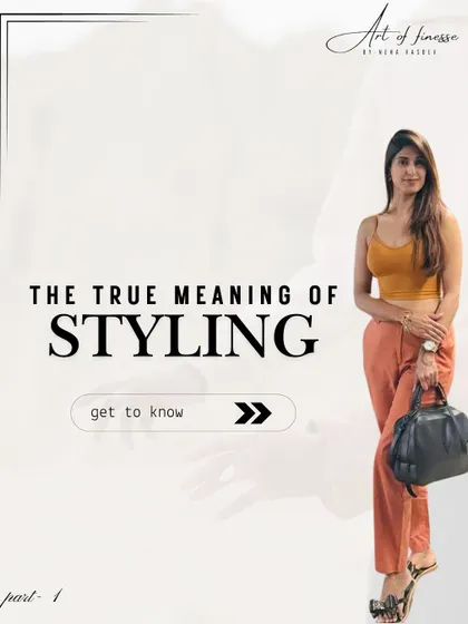 What is the true meaning of styling? This series explores how style is more than just clothes; it's a form of confidence, art, and self-expression.