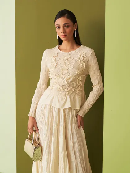 This curation is all about accessible luxury. It features a range of stylish and comfortable prêt-à-porter pieces, including kurtas, tunics, dresses, and co-ord sets that bring a touch of elegance to any casual or semi-formal occasion.