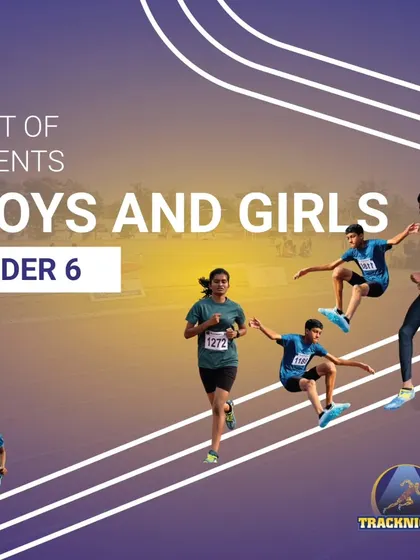 We are debuting the U-6 category at TrackNights 2024 to witness our youngest athletes make their mark.