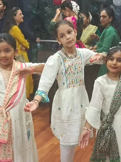 A beautiful fusion of cultures at our Christmas Flea Market. Our talented young students presented a mesmerizing Kathak performance, showcasing the grace and rhythm of this classical Indian dance form.