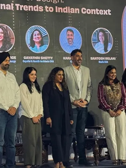 The full panel for the "Globalization of Design" talk. We believe that collaborative discussions like these are what spark design revolutions.