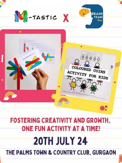 Fostering creativity is at the core of what we do. We feature educational partners like Brain Train Box, who provide fun, colorful activities that help develop cognitive skills while kids play.