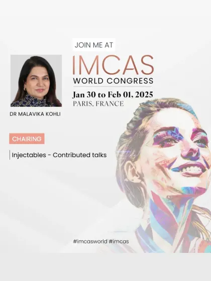 It is an honor to once again be part of the faculty at the IMCAS World Congress in Paris, one of the most attended global congresses on anti-ageing medicine.