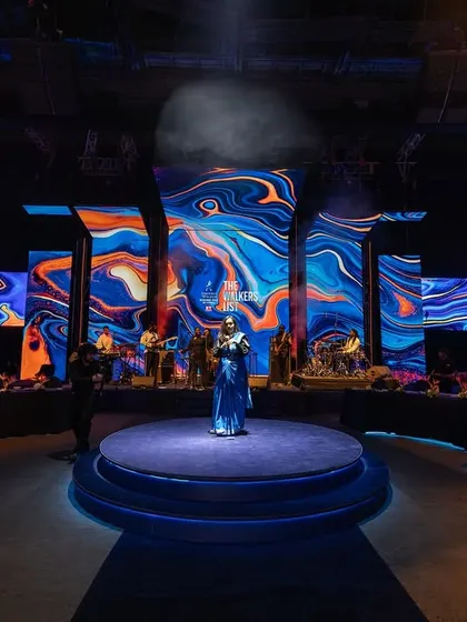 Performing at 'The Walkers List' event was a fantastic experience. The stage setup was incredible, with a 360-degree view that made the performance feel immersive for everyone in the room.