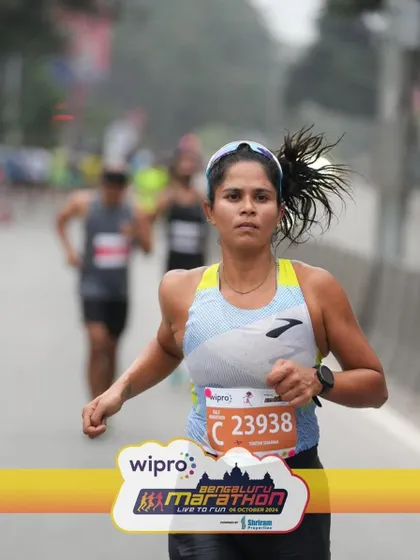 A look of pure determination. Racing is as much a mental battle as a physical one. My coaching builds the mental skills you need to overcome self-doubt and push past your perceived limits.