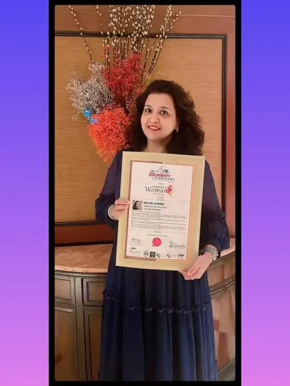Another photo from the awards night. I believe in the principle of "Ask, Believe, Receive," and this award felt like a beautiful manifestation of a wish I had put out into the universe.