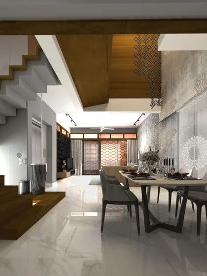 A duplicate of an interior render.