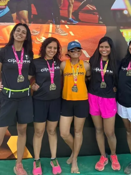 A duplicate of media 37, celebrating the strong women of our running group after a successful TCS 10K.