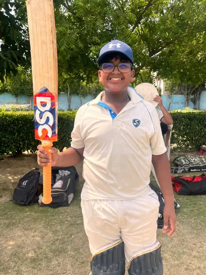 This is what happens when hard work meets belief. Young Abhijay hit 31 runs in the final over to win the match, finishing with an unbelievable 151 not out. This is the result-oriented mindset we build at the academy.