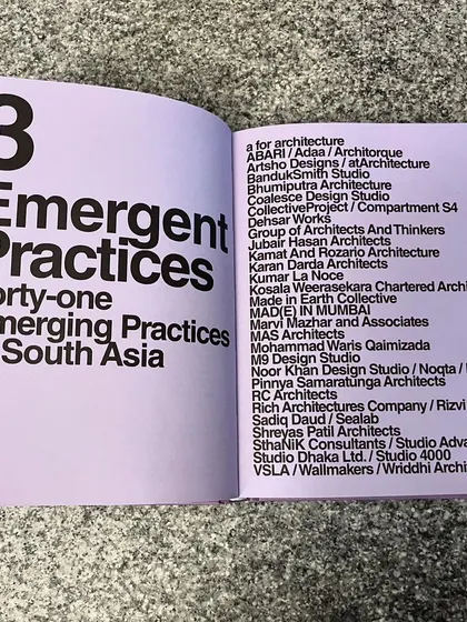 Our name listed among other emergent practices in the "Architectures of Transition" publication. It's a privilege to be part of this important discourse.