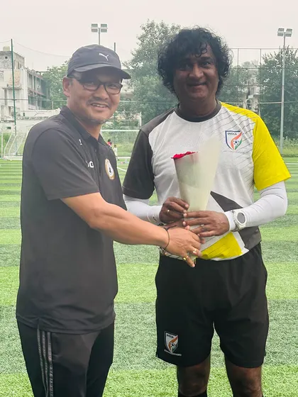 A moment from the AIFF coaching course held at Sudeva. We believe in supporting the entire football ecosystem, and that includes providing a platform for coach education and development.