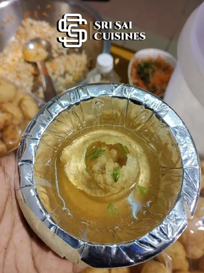 The classic Pani Puri experience, served fresh at your event. I bring the authentic street-style taste to your wedding or party with high standards of hygiene.