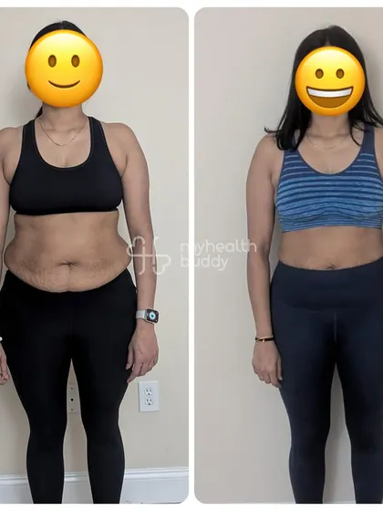 A 5kg weight loss over 6 months for a client with a busy lifestyle. We focused on a meal plan that suited her caloric intake without drastic diet changes.