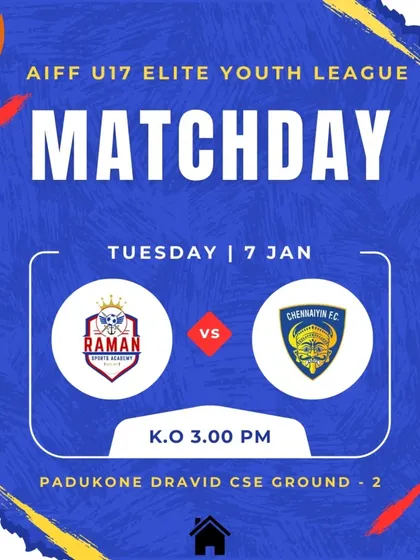 Kicking off our home games in the AIFF U17 Elite Youth League against Chennaiyin FC.
