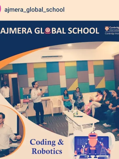 I am proud to partner with forward-thinking institutions to bring quality STEM education to more students. This image marks our partnership with Ajmera Global School, helping them integrate robotics and coding into their curriculum.