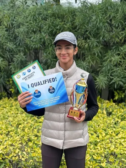 Naina Kapoor also qualified for the FCG & IMG tournaments with a strong runner-up finish in her category.