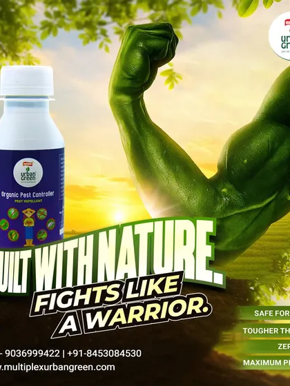 We created our Organic Pest Controller to be a warrior for your garden. Built with the power of nature, it effectively fights off pests without leaving behind any harmful toxins or residue, ensuring your soil and produce remain pure and safe.