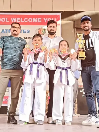 Another shot of my proud champions from the North East district championship.