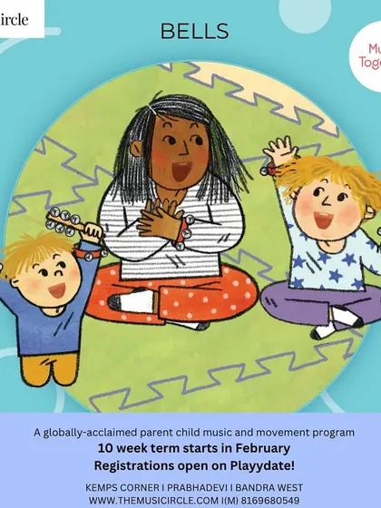 Announcing our "Bells" collection. This 10-week term is a globally-acclaimed parent-child music and movement program, and registrations are now open.