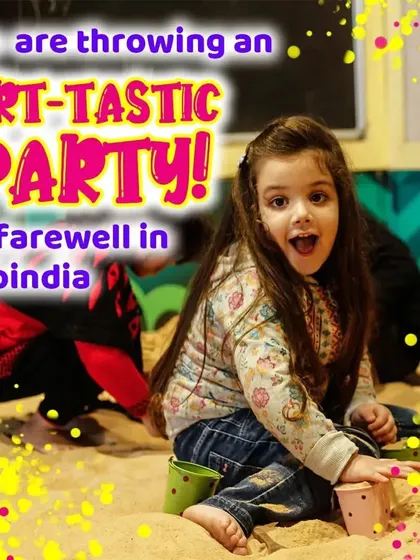 The excitement of a party in the sandpit. It’s a space that naturally encourages laughter and social play.