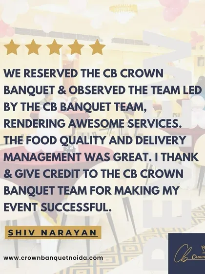We are grateful for feedback that recognizes our team's hard work. This review highlights our awesome service and great food quality and delivery management, which are key priorities for every event we host.