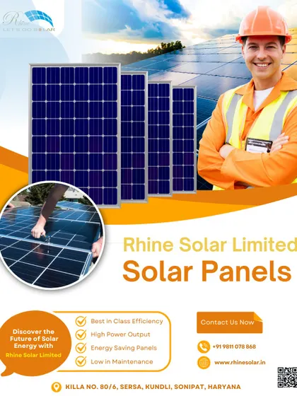 Discover the future of solar energy with our high power output and low maintenance panels, perfect for any application.