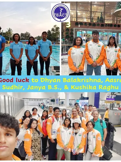 Wishing our swimmers the best as they head to the 11th Asian Open Water Swimming Championships in Hong Kong.