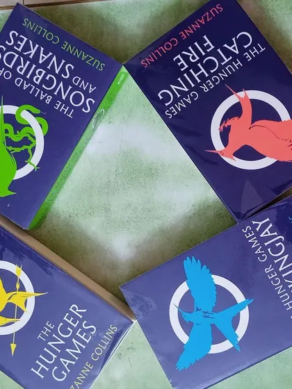 For our young adult readers, we have thrilling series like "The Hunger Games." We cater to all reading levels, from toddlers to teens.
