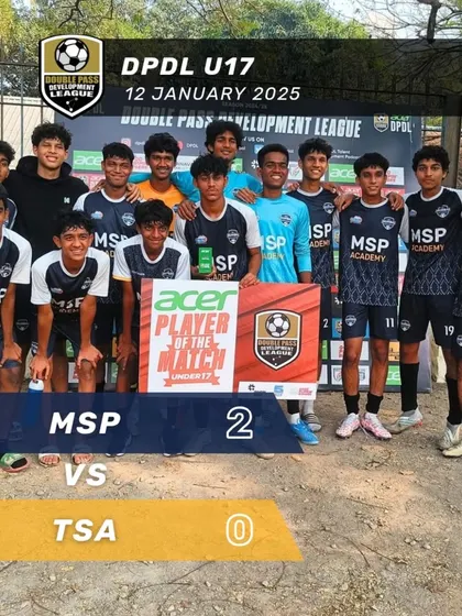 A 2-0 win for our U17s in a DPDL fixture.