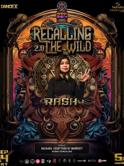 My feature on the poster for 'Recalling the Wild 2.0', where I played alongside Damru, India's own Ragatrance virtuoso. A truly unique and powerful event.
