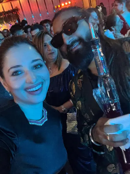 It was an absolute honor to serve our signature cocktails at an event graced by the wonderful Tamannaah Bhatia. We love bringing our energy to celebrations with amazing people.