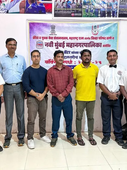 The team of officials and coaches who made the DSO tournament a grand success.