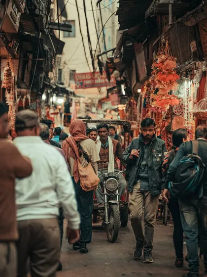 The crowded, narrow lanes of Chandni Chowk. I love the organized chaos of this place, with its layers of people, textures, and history, offering endless opportunities for a street photographer.